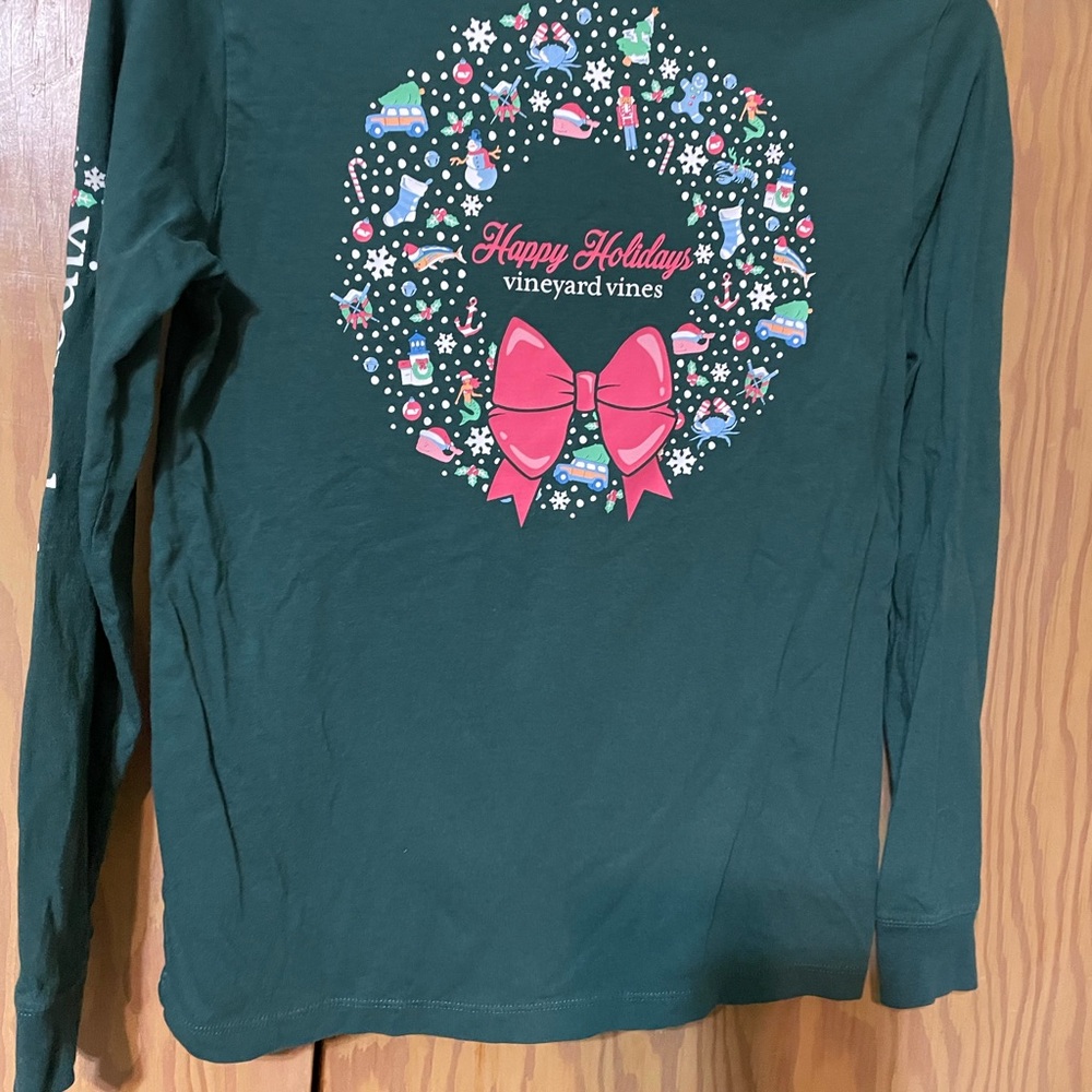 Boy’s Vineyard Vines long sleeve Christmas t shirts